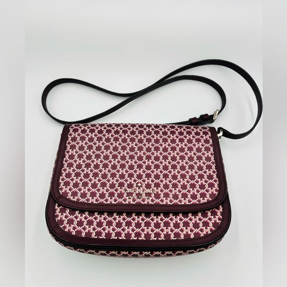 Kate Spade NY SPADE LINK SHOULDER BAG EUC